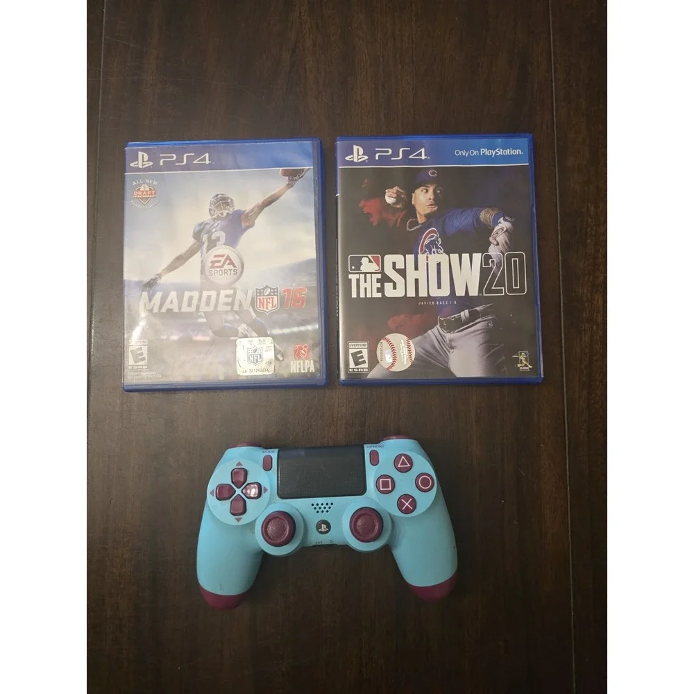 Sony PlayStation 4 (500 GB) HD Console Black Bundle Accesories TESTED!!